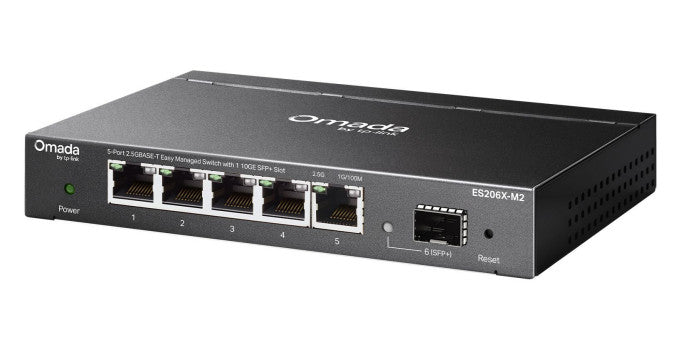 TP-Link Omada ES206X-M2 network switch Managed L2 2.5G Ethernet (100/1