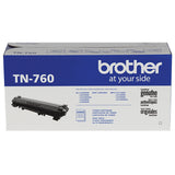 Brother TN760 High-Yield Black Toner Cartridge