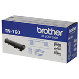 Brother TN760 High-Yield Black Toner Cartridge