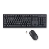 Clavier Verbatim 70724 avec souris incluse, sans fil RF noir