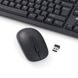 Clavier Verbatim 70724 avec souris incluse, sans fil RF noir