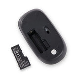 Clavier Verbatim 70724 avec souris incluse, sans fil RF noir