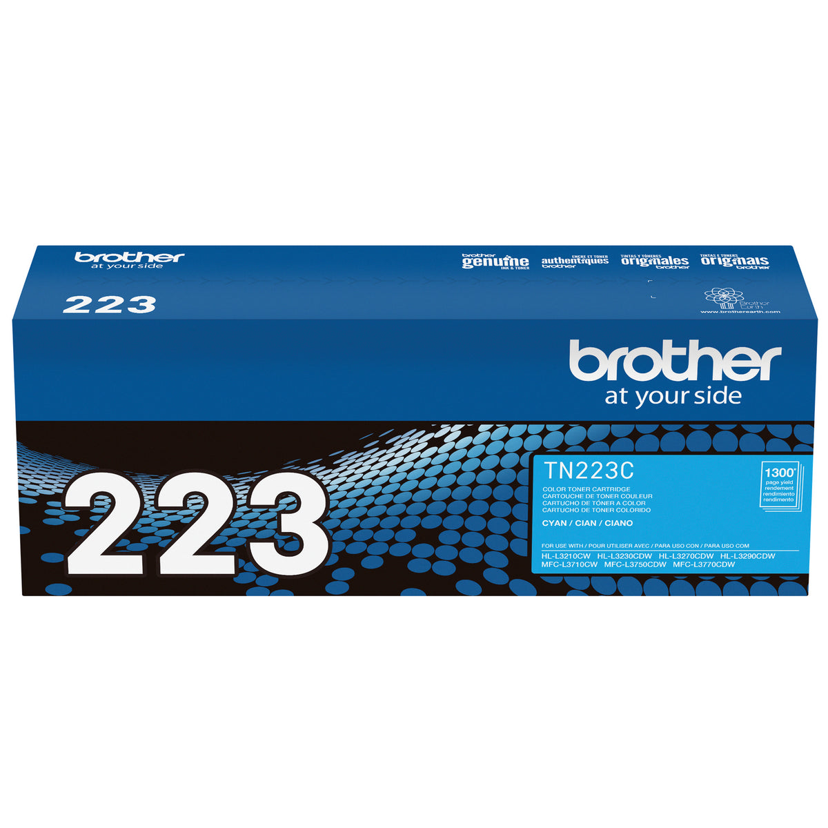 Cartouche de toner cyan Brother TN-223C - 1 300 pages