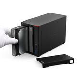 Buffalo LinkStation LS720D NAS 16 TB disque dur noir