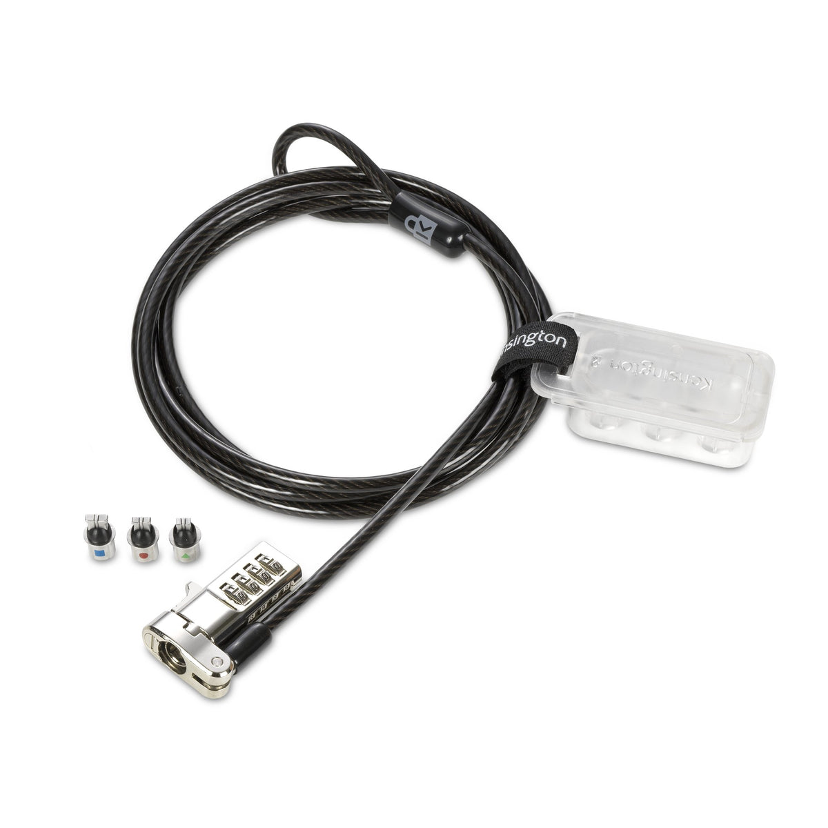 Kensington Universal 3-in-1 Combination Serialized Laptop Lock 25-Pack