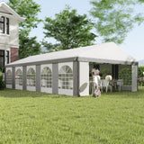 20'x33' Heavy Duty Large Party Tent & Carport with Removable Sidewalls