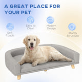 Sofa pour chiens pour grands chiens avec housse lavable