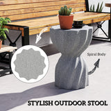 Spiral Decorative Garden Stool