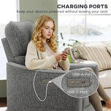 Power Recliner Chair, Footrest