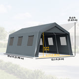 20 x 13 ft Carport, Steel Frame