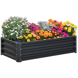 Galvanized Raised Garden Bed