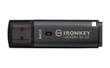 Kingston IronKey Locker+ 50 G2 64GB Clé USB, AES-256
