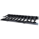 Gestion de câbles APC NetShelter, Gestionnaire de câbles horizontal, 1U, Simple