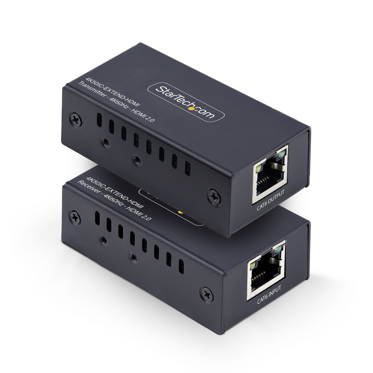 StarTech.com HDMI Extender Over CAT5e/CAT6, 4K 60Hz, Up to 200ft (60m)