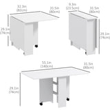 Folding Dining Table, 55