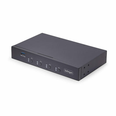 STARTECH 4-Port KM Switch with Mouse Roaming - USB