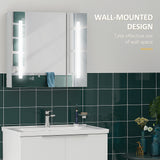 LED Medicine Cabinet with Mirror and Lights, 27.5
