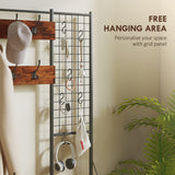 4-In-1 Coat Rack with 7 Drawer Fabric Dresser, Hall Tree with 14 Hooks for Hallway