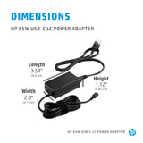Adaptateur secteur HP 65 W USB-C LC – Charge rapide