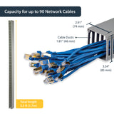 3x3in Open Slot Wiring Cable Raceway Duct with Cover Lid