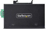 StarTech 5-PORT Unmanaged Industrial Network Switch, 100/1000 Ethernet, DIN RAIL/Wall-Mountable, Rugged IP30 Gigabit Switch, -40F-167F