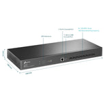 Commutateur JetStream TP-Link 8 ports 10GE SFP+ géré L2+