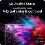 Moniteur LG 32UR500K-B Ultrafine 32 pouces 4K UHD HDR10, OnScreen Control