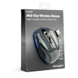 Souris sans fil Kensington Pro Fit taille moyenne – Gris graphite