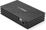 StarTech.com 4 Port Compact Black USB 2.0 Hub - Bus-powered or with In