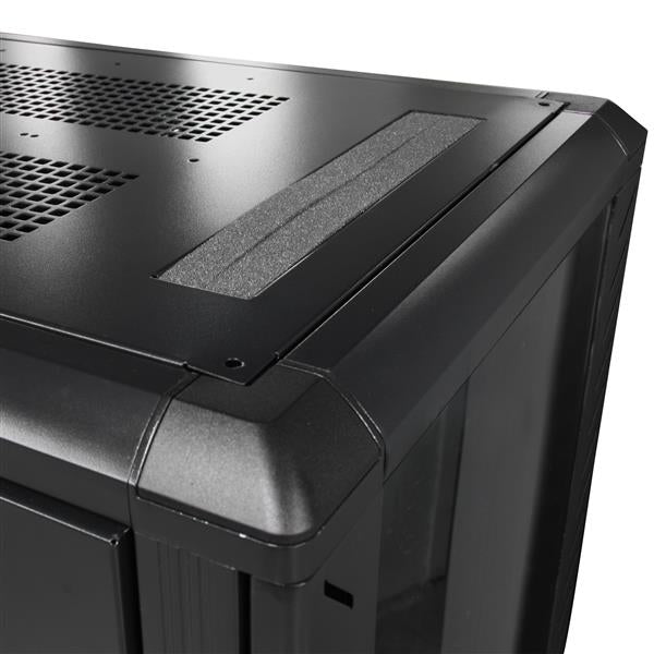 StarTech 4-POST 25U 19 Server Rack Enclosure RK2536BKF