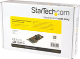 Carte réseau PCIe Gigabit PoE (Power over Ethernet) à 4 ports StarTech.com