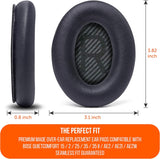WC Wicked Cushions Upgraded Replacement Ear Pads for Bose QC35 & QC35i