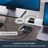 StarTech.com USB-C VGA Multiport Adapter - USB-A Port - with Power Del
