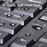Clavier ergonomique scindé Kensington Pro Fit filaire, taille complète, intégré