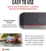 Haut-parleur de conférence portable personnel Bluetooth Poly Sync 20+ (Plantronics) -