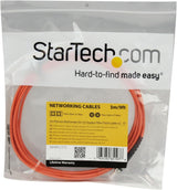 StarTech.com 3m Fiber Optic Cable - Multimode Duplex 50/125 - OFNP Ple