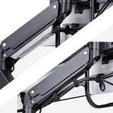 StarTech.com Desk Mount Dual Monitor Arm w/Crossbar Up to 27in