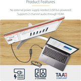 Startech USB32HDES Slim USB 3.0 to HDMI External Video Card