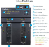 StarTech.com Standalone M.2 SATA & M.2 NVMe Duplicator and Eraser - HD