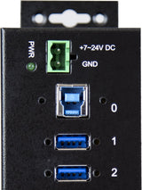 StarTech.com 10 Port USB 3.0 Hub - Industrial Grade - ESD/Surge Protec