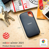 SANDISK SSD externe portable Extreme 1 To (ancien modèle) - Jusqu'à 1050 Mo/s, USB-C, U