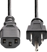 StarTech.com 10 ft 14 AWG Computer Power Cord - NEMA5-15P to C13 - Pow