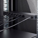 StarTech.com 8-Outlet Horizontal Rack Mount PDU, 1U Power Strip, Outle