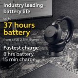 Jabra Evolve2 85 Link380c MS Stéréo Socle Noir