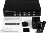 StarTech.com SV431DVIUA 4-Port DVI USB KVM Switch with Audio and USB 2