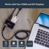 StarTech.com Adaptateur USB 3.0 vers HDMI avec concentrateur USB USB32HDEH