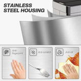 14.5 Gal (55 L) Sensor Can, Fingerprint-Proof Stainless Steel