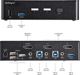 StarTech.com 2 Port DisplayPort KVM Switch - 4K 60Hz - Single Display