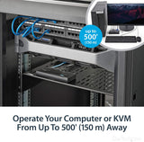 StarTech.com Rallonge KVM VGA USB double sur CAT5 200 m