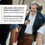 Micro-casque sans fil Jabra Evolve2 75 Link380a MS